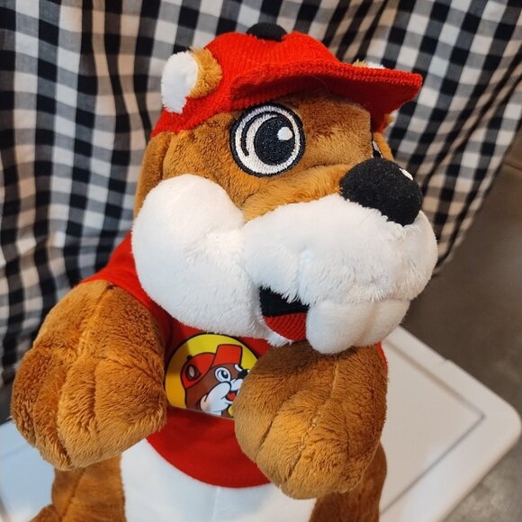 Bucee Beaver Plush 10" - Picture 3 of 3